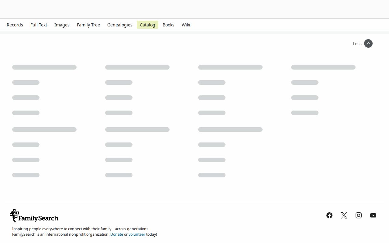 FamilySearch catalog for Kootenai County school census records from 1898 to 1910